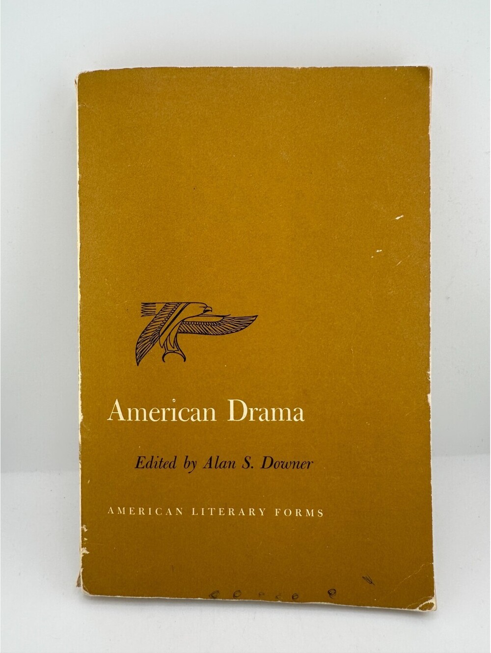 American Drama Alan S Downer Vintage Paperback Plays Anthology O’Neill